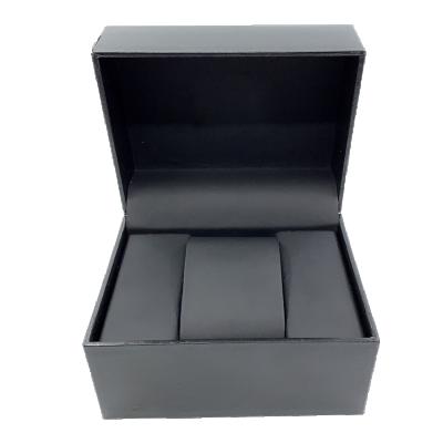 China Chuangfu Black Square Corner Watch Plastic Wholesale Hot Selling Luxury Cheap Gift Box for sale