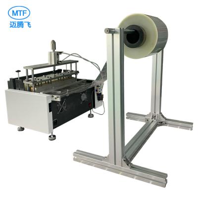 China Factory Plastic Bag Making Equipment Opp Bag Making Device Cold Cut And Heat Seal Flat Mouth Bag Making Equipment for sale