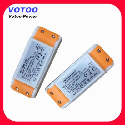 China Plastic 12V 1A Constant Voltage LED Driver  for sale