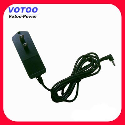 China 12V 1.5A US Plug CCTV Power Adapter / 5.5mm 2.1mm Right Angle Jack Adapter for sale