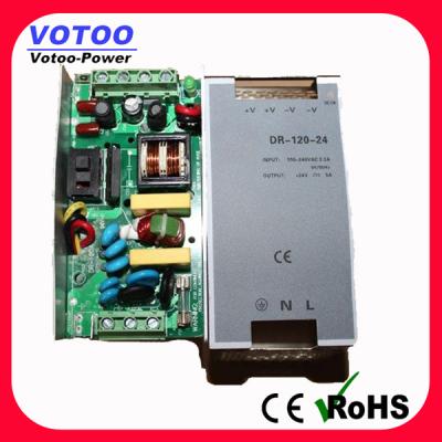 China 85-264VAC Input Power Supply Switching 24V 5A , DR-120-12 Power Supply for sale