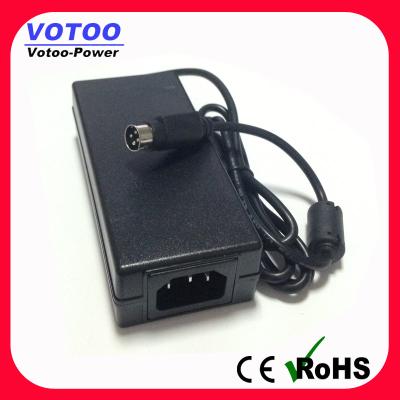 Cina desktop dell'adattatore di potere di commutazione della spina 12v 4a di CC 4pin con l'anello per il computer portatile in vendita