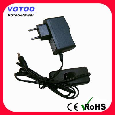 China Ac Dc 5V 1A Power Adapter With Switch , Short Circuit Protection for sale