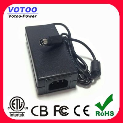 China 4 pin Dc Plug 12v 4a Switching Power Adapter With Ring For Laptop for sale