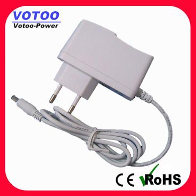 China Security Cameras Switching Power Adapter 12v White Shell With Dc Plug for sale