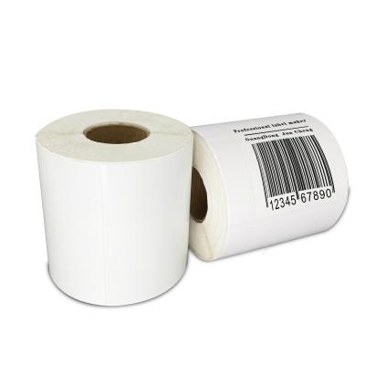 Κίνα Heat Sensitive Self Adhesive Logistics Printed A6 Roll Heat Sensitive Paper Shipping Label Express Waybill Sticker προς πώληση