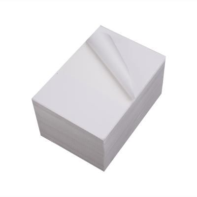 中国 Wholesales Heat Sensitive Adhesive Blank Logistics Fold Shipping Label Packing Slip Waterproof Express Thermal Sticker a6 販売のため