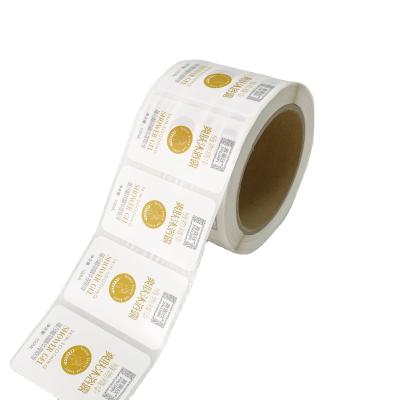 China Custom OEM Logo Bottle Cosmetics Printing Waterproof Adhesive Sticker Label For Packaging Te koop