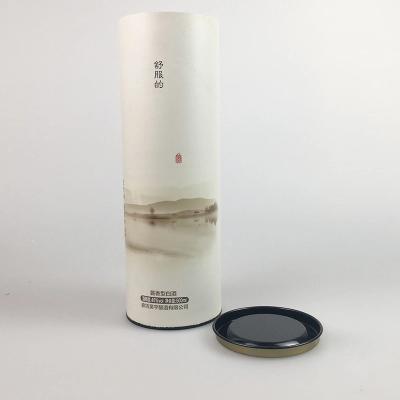 China Recycled Materials New Products Size Eco Friendly Empty Paper Boxes Packaging Sealed Tube for sale