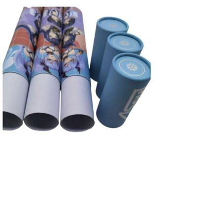 China Suitable Recyclable Stores Custom Round Tube Paper Kraft Paper Mailing Tubes for sale