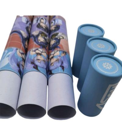 China Biodegradable Recyclable Cosmetic Paper Tube Packaging For Cosmetics for sale