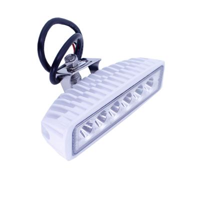 China 12v White Color Boat Spreader LED Deck / Marine Light For Boat With Stainless Steel Bracket for sale