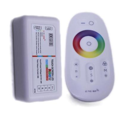 China For Boat Light 12V 2.4G Touch Screen RGBW Wireless Controller for sale