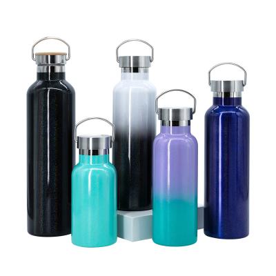 中国 Sustainable Hot Selling Amazon Standard Mouth Vacuum Insulated Water Bottle Stainless Steel Water Bottle 販売のため