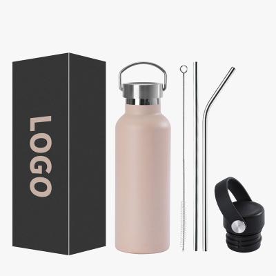 China BPA Free Viable Gradient Stainless Steel Vacuum Insulated Water Bottle 350ml 500ml 750ml 1000ml Double Wall For Travel Te koop