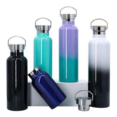 中国 Sustainable Hot Selling Amazon Standard Double Mouth Wall Sports Water Bottle Water Bottle 販売のため