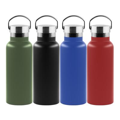 China Amazon Standard Mouth 304 Stainless Steel Double Layer Vacuum Outdoor Sports Viable Hot Selling Bottle Te koop