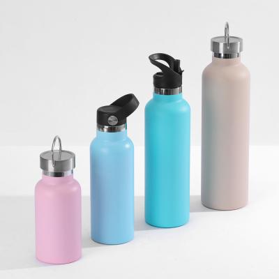 China Customized Sustainable 18oz-32oz Hot Sports Double Wall Vacuum Insulated Stainless Steel Water Bottle With Logo Te koop