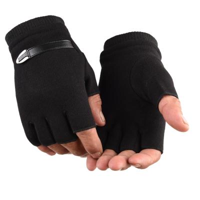 China Half-finger warm comfortable autumn and winter gloves for sale