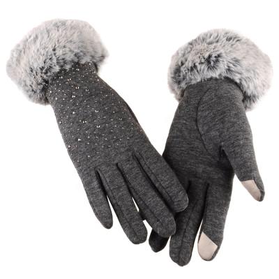 China Gym Fitness Supplies Winter Custom Gloves Outdoor Travel Keep Warm Women's Gloves for sale