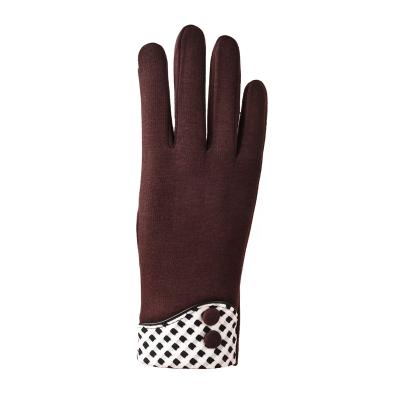 China Comfortable Touch Screen Keep Warm In Winter Plus Cashmere Womens Gloves for sale