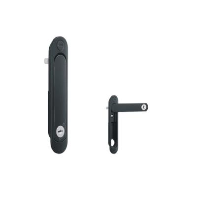 China Door Upvc&Aluminum K Shape Window Handle Concealed Sliding Door Window Handle for sale