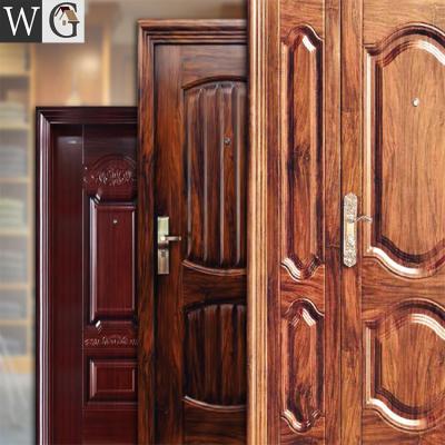 China Wooden Front Entry Swing Door Customized Design Interiorroom Wood Door for sale