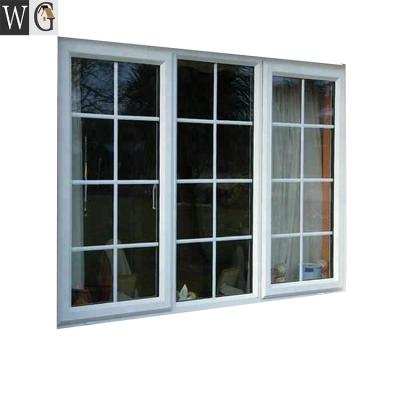 China Fixed Decorative Aluminum Fixed Window With Grille Design for sale