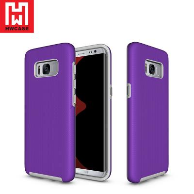 China Bulk Buy China Luxury Design High Protective Shockproof With Electroplating Buttons Tpu And PC 2 In 1 Rugged Phone Case For S8 Case for sale