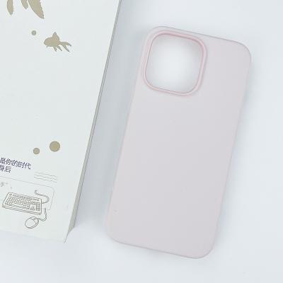 China 2021 Shockproof Newest Popular Liquid Silicone Microfiber Drop Protection Cell Phone Case For iPhone 13 mini 5.4 for sale