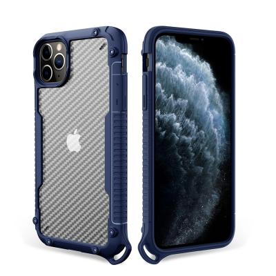 China Scratch Resistant Hot Selling Most Popular Carbon Fiber TPU Hard Shockproof Anti-Drop Scratch Resistant Mobile Phone Case For iPhone 12/12 pro for sale