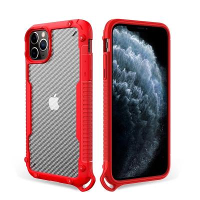 China 2020 Popular Hot Selling Scratch Resistant Carbon Fiber TPU Shockproof Anti-fingerprint Scratch Resistant Mobile Phone Case For iPhone 12/12 pro for sale