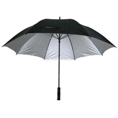 China Country JIEMEI 29inch*8k Golf Umbrella With Double Ribbed Straight Ribs Umbrella for sale