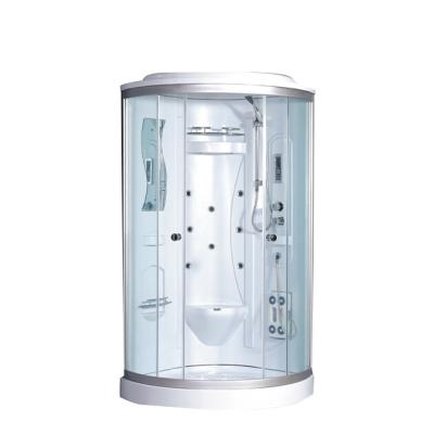 China Modern new design sector-shape cheap basic shower cabins,massage shower cabins for sale