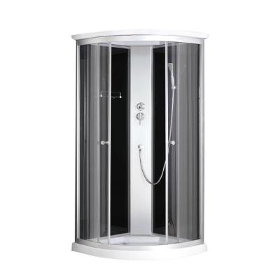 China Modern Simple Shower Enclosures 900*900*2030mm Aluminum Alloy Tray ABS Low Shower Enclosures for sale