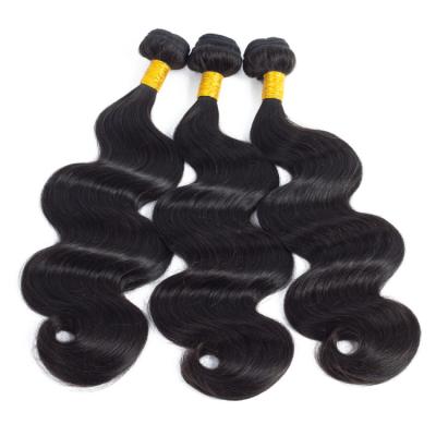 China Wholesale Cheap Hot Selling 100% Virgin Hair Unprocessed Cheap Body Wave China Factory Supply 3 Bundles With Lace Headband for sale