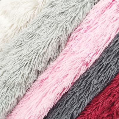 China Brushed Sueded Spot 40 Wool Plush PV Velvet Home Textile Toys Cat's Nest Dog's Nest Fabric for sale