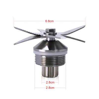 China Commercial Wholesale Kitchen Appliances Blender Parts Blade Cutter Spare Parts Mixer Saw Blade for sale