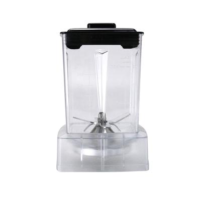 China Commercial Plastic Blender Spare Parts 2L Jar Blender Jug Juice Blender Blender Grinder Candle Jars for sale