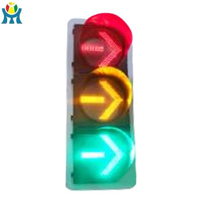 China Polycarbonate (PC) engineering plastic factory direct supply yellow and red green LED traffic lights, arrow lights, traffic warning lights for sale