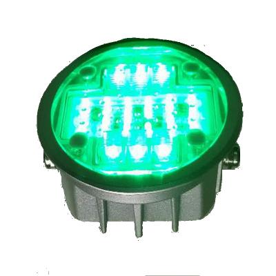 China Good Price New Product Die Cast Aluminum Ground Traffic Lights Led Buried Road Stud Crosswalk Light Warning Lights for sale