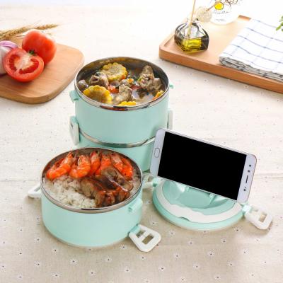 China Freshness Preservation 304 Lunch Box Stainless Steel Insulation Lunch Box Sealed Tableware Kids Adult Lunch Box for sale