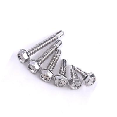 China Pan Factory Customized Phillips Screw Stainless Steel Cross Recessed Drill Shank Pan Head Self Drilling Screws for sale