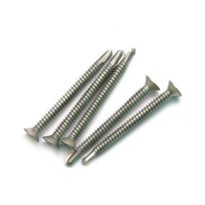 China Drill Stainless Steel Pan Countersunk Manufacturer Wholesale Screw Head Self Drilling Cross Screws for sale