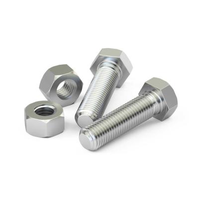 China Wholesale Hex Flat Screws And Nuts Industry Head Stainless Steel Tornillos for sale