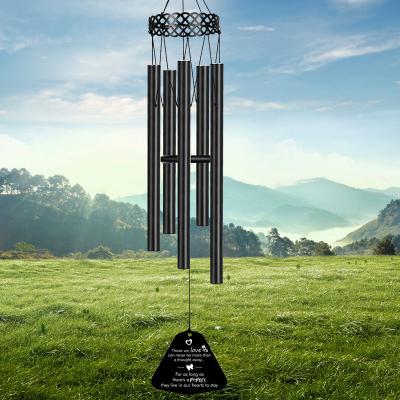 China Minimalist Outdoor Clearance Wind Chimes Garden Decoration Commemorating Loss of Loved Ones Metal Wind Chimes for sale