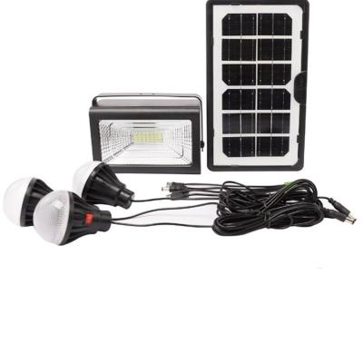 China Sloar Panel Charge Emergency Indoor Home Usb Solar Lighting System Portable Mobile Small Mini Energy Solar Panel Led Light Kit For Africa for sale