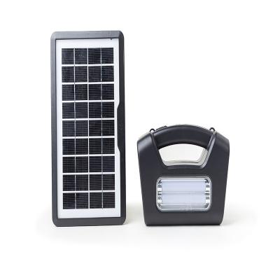 China Sloar Panel Charge Hot selling Emergency Solar Light Bulb Kit Portable Mini Solar Lighting System For Rechargeable With Led for sale