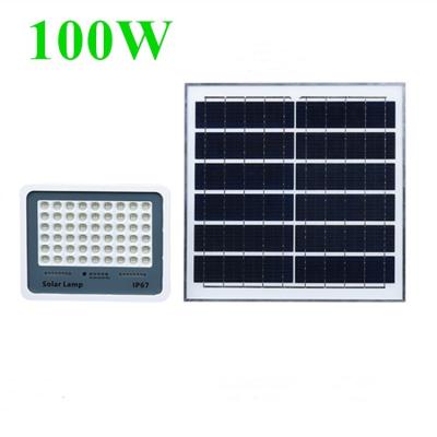 China Green Renewable Energy Lighting Factory Solar Flood Light LED Waterproof High Performance Outdoor Lights  60W  100w 200w 300W Led  solar wall lights outdoor for sale