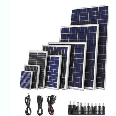 China Solar Power System Customized  10w 20w 30W 40W 50W 60W 100W 200W Small Solar Panels Usb Charger Phone Portable Solar Panel For Solar Energy System for sale